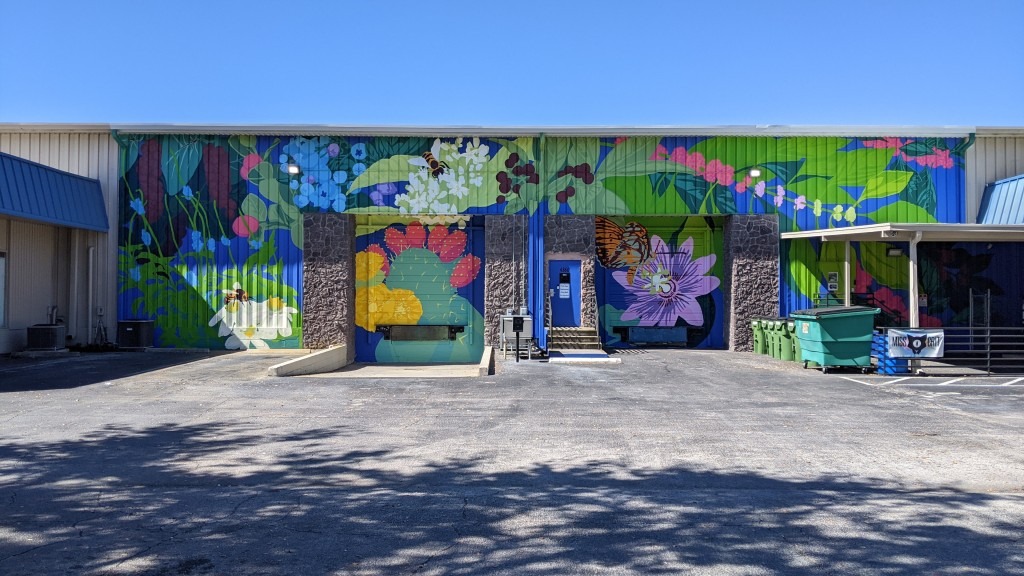 Laura Spencer Garden Variety Mural