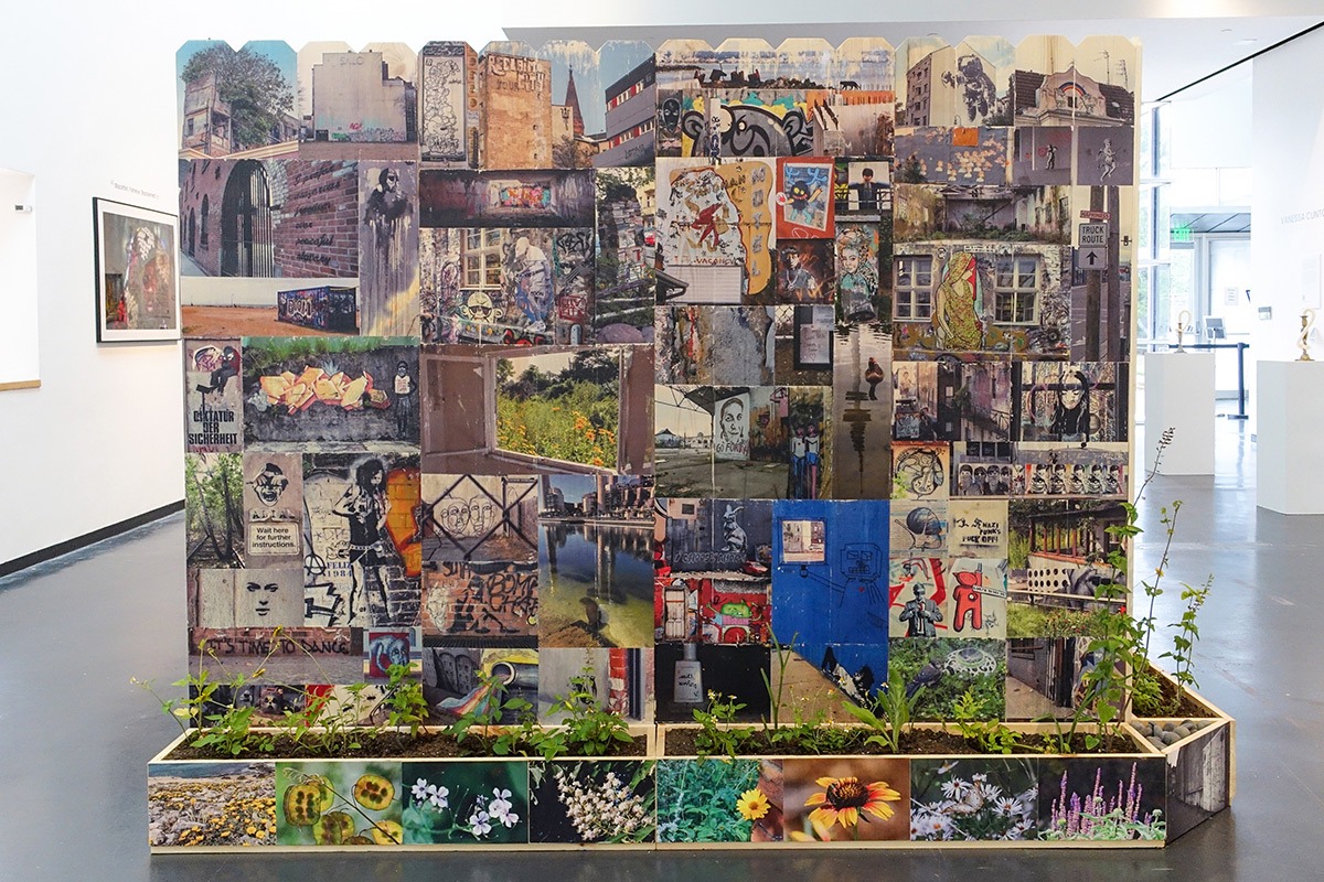 Public Walls and In-Between Spaces, installation by Luci Westphal, Creative Pinellas Gallery, 2024LEFT WALL