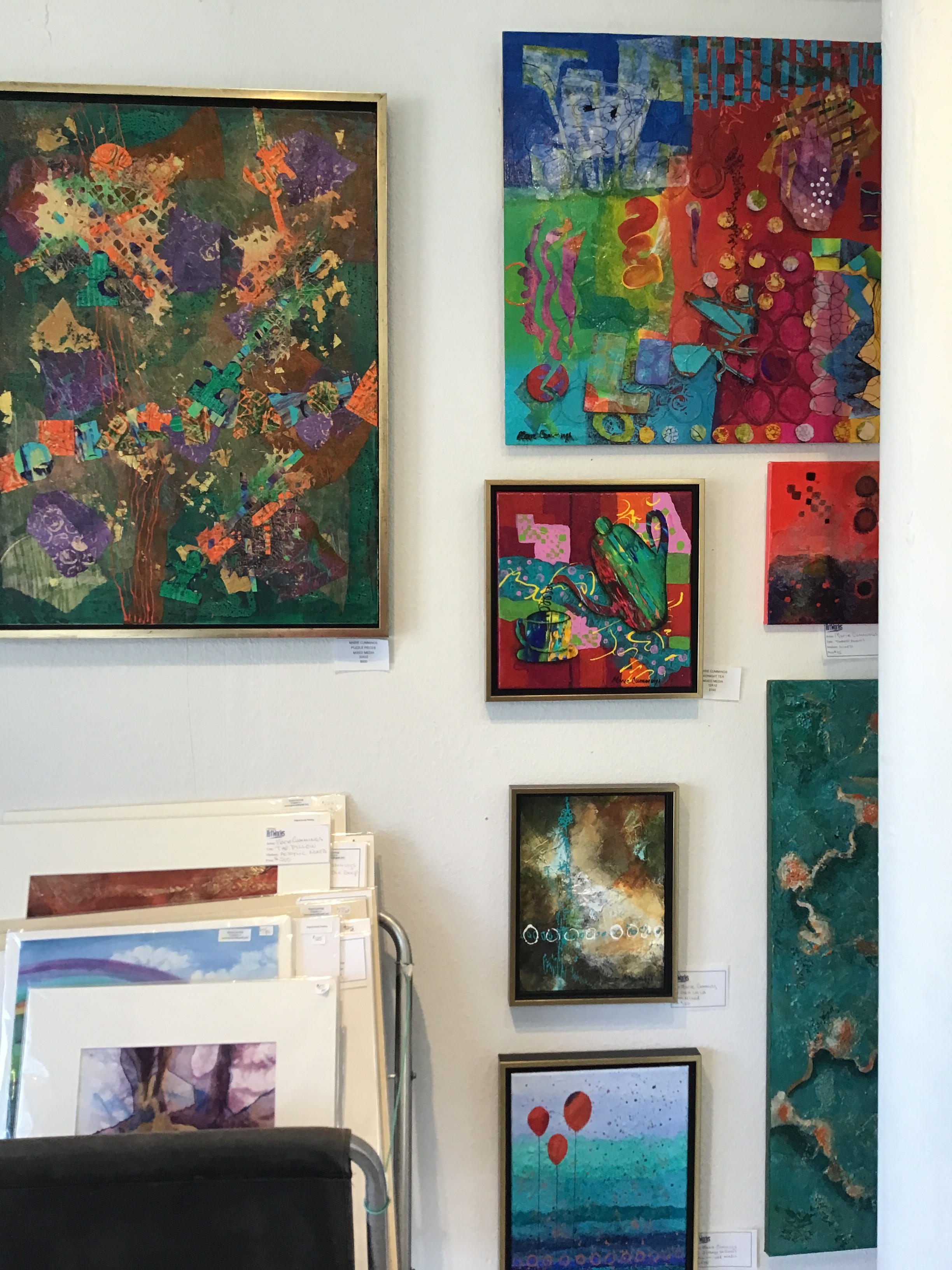 Partial image of my gallery wall.