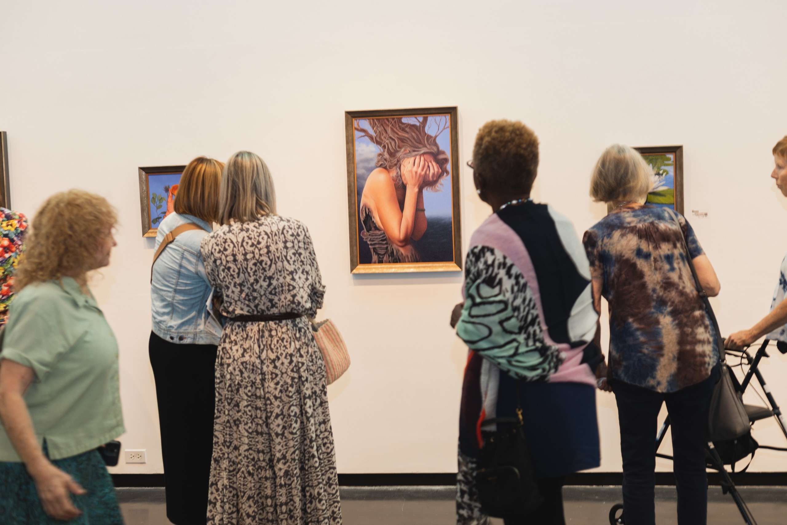 the opening of the 2023 emerging artist show.