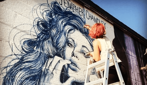 Im painting a mural for the first fresh fest in tampa